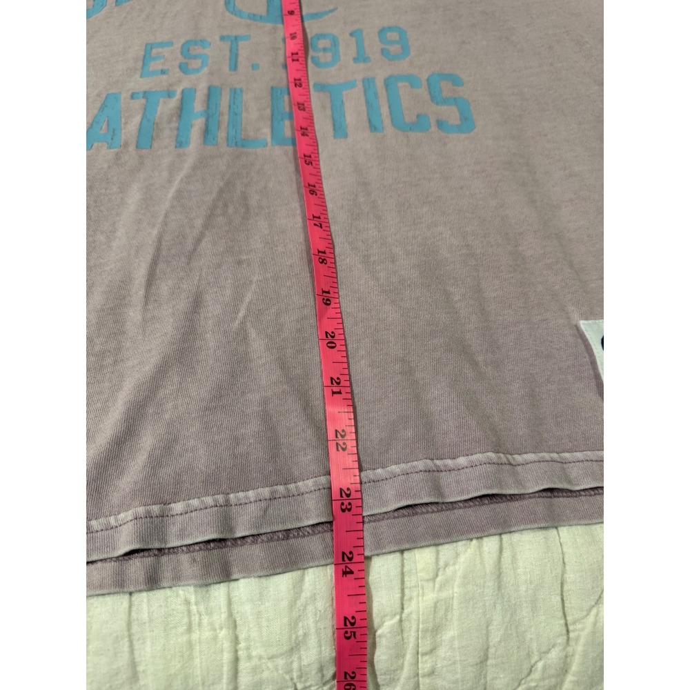 Champion Athletics Est 1919 Faded Purple Graphic T-Shirt Mens Large T84456 - Picture 9 of 9